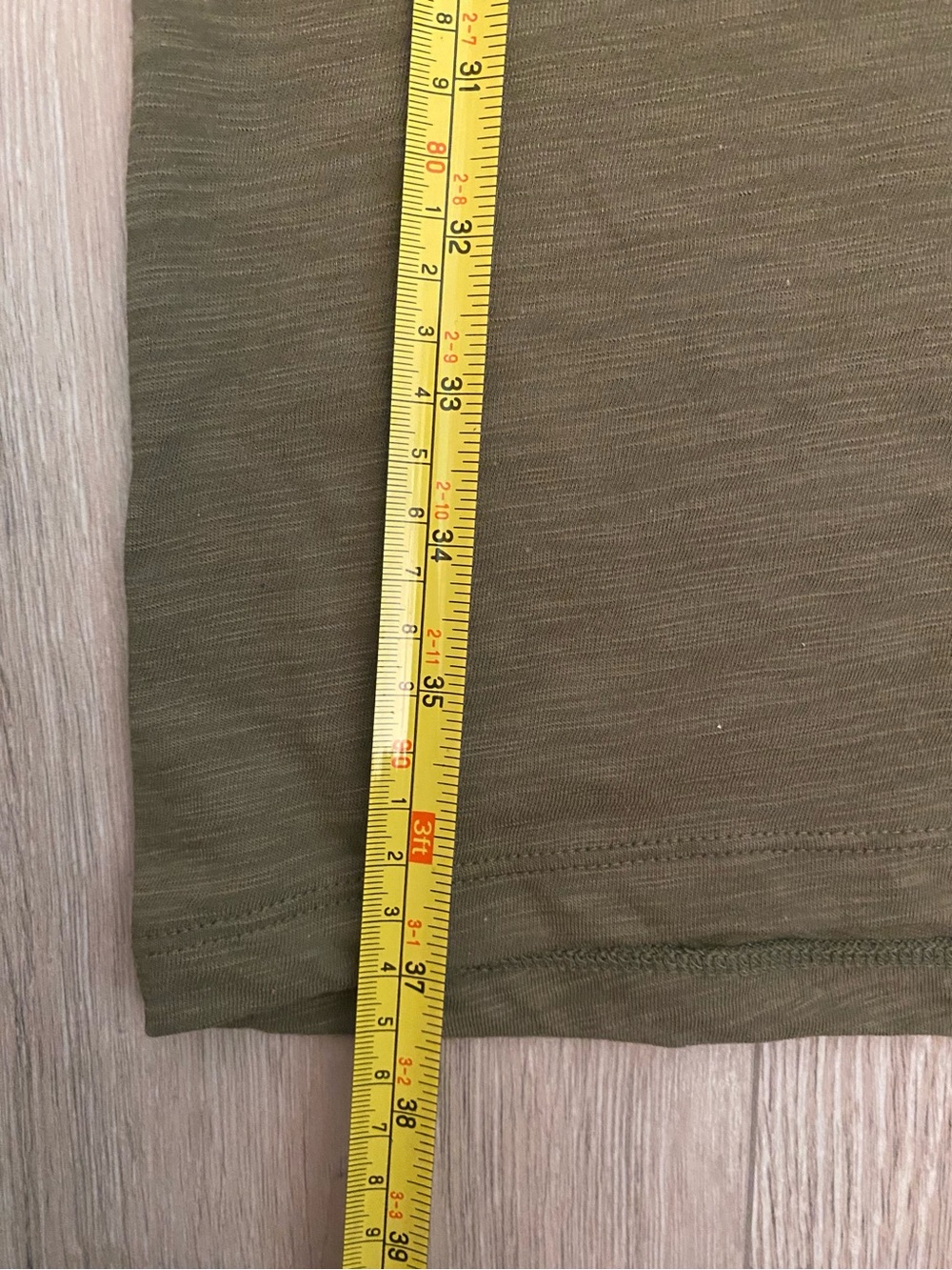 Uniqlo Olive Sleeveless Midi Dress with Waist Tie - Picture 7 of 7
